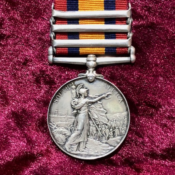 Boer War Queens South Africa Medal 2